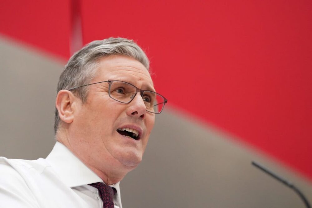 Keir Starmer Unveils Labours Five Missions Train Viral 